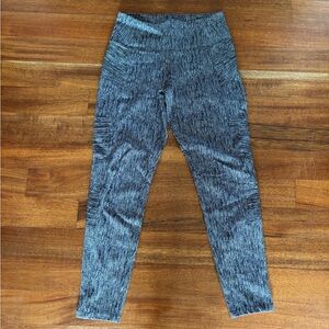 Athleta Delancey Textured Moto Tight Leggibgs